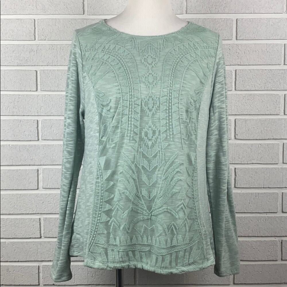 Jolt Junior NWT Green Lightweight Textured Pullover Sweater Size XL